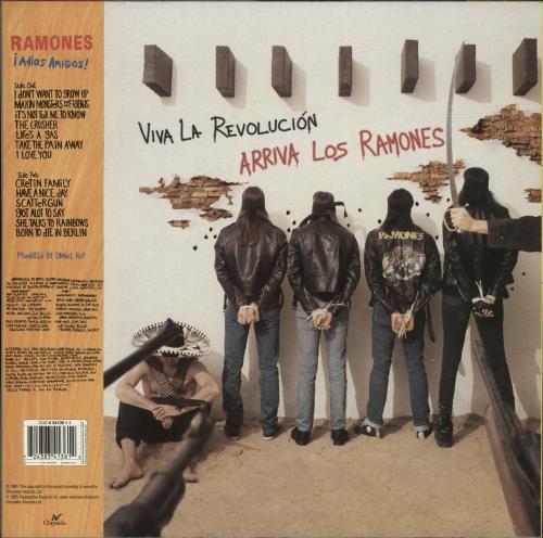 Ramones ADIOS AMIGOS LPレコード UKオリジナル盤 Ramones – ¡Adios Amigos! – Vinyl (LP, Album), 1995 [r2116950